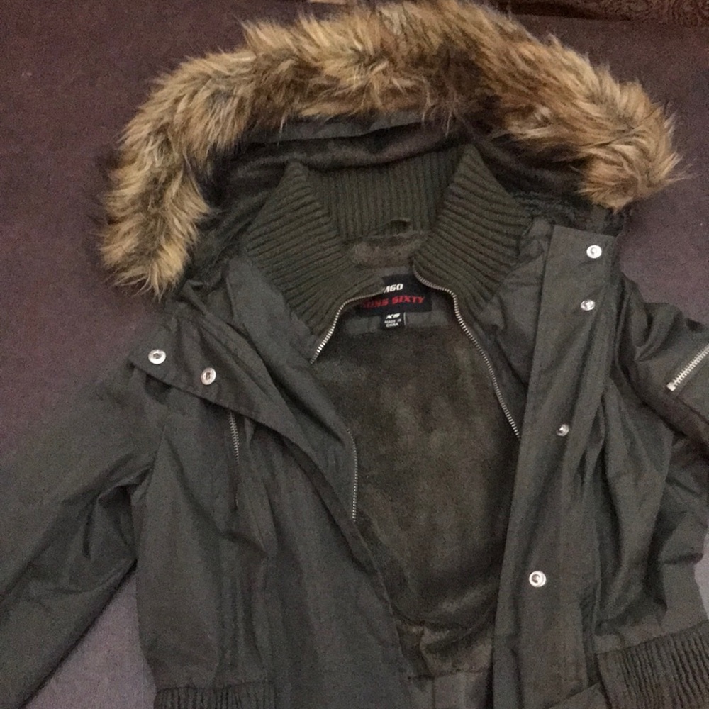 Miss sixty hooded jacket with belt